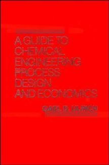 Chemical engineering process design pdf